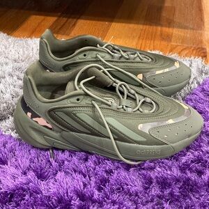 Adidas Olive Green Adiprene Sneakers